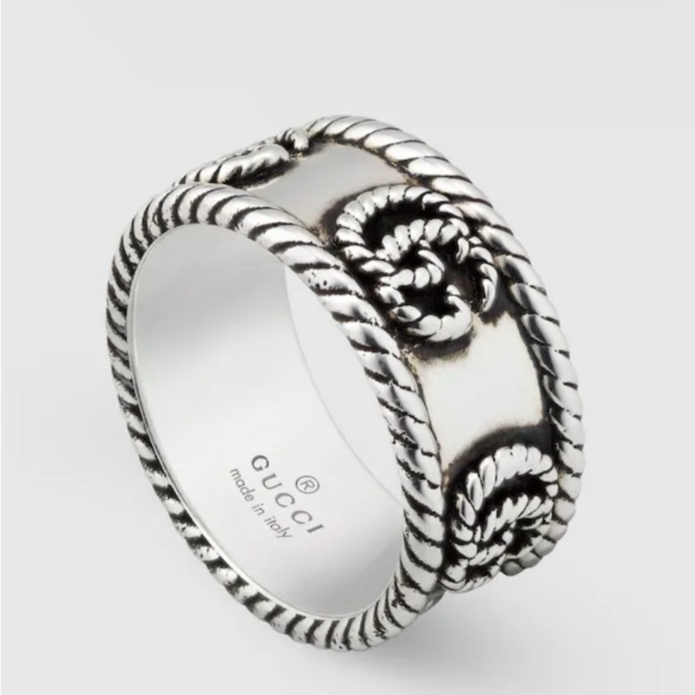 COPY - GUCCI double G ring - Picture 3 of 4